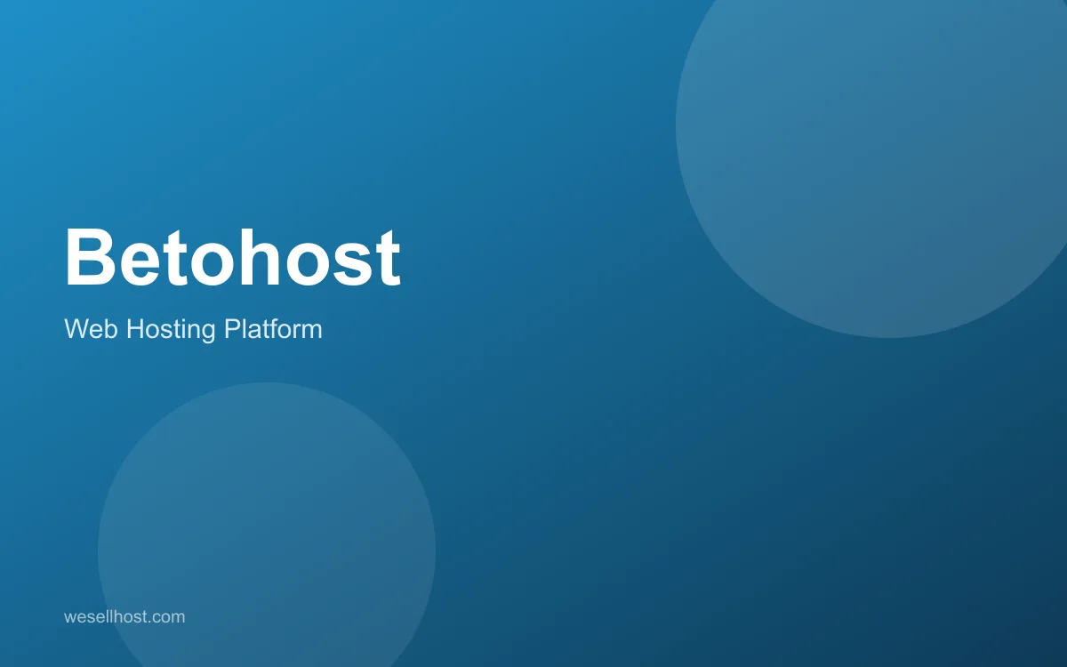 Betohost screenshot